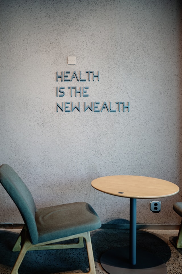 health is the new wealth