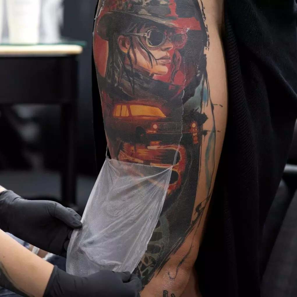 Ink Beetle Gel forming second skin