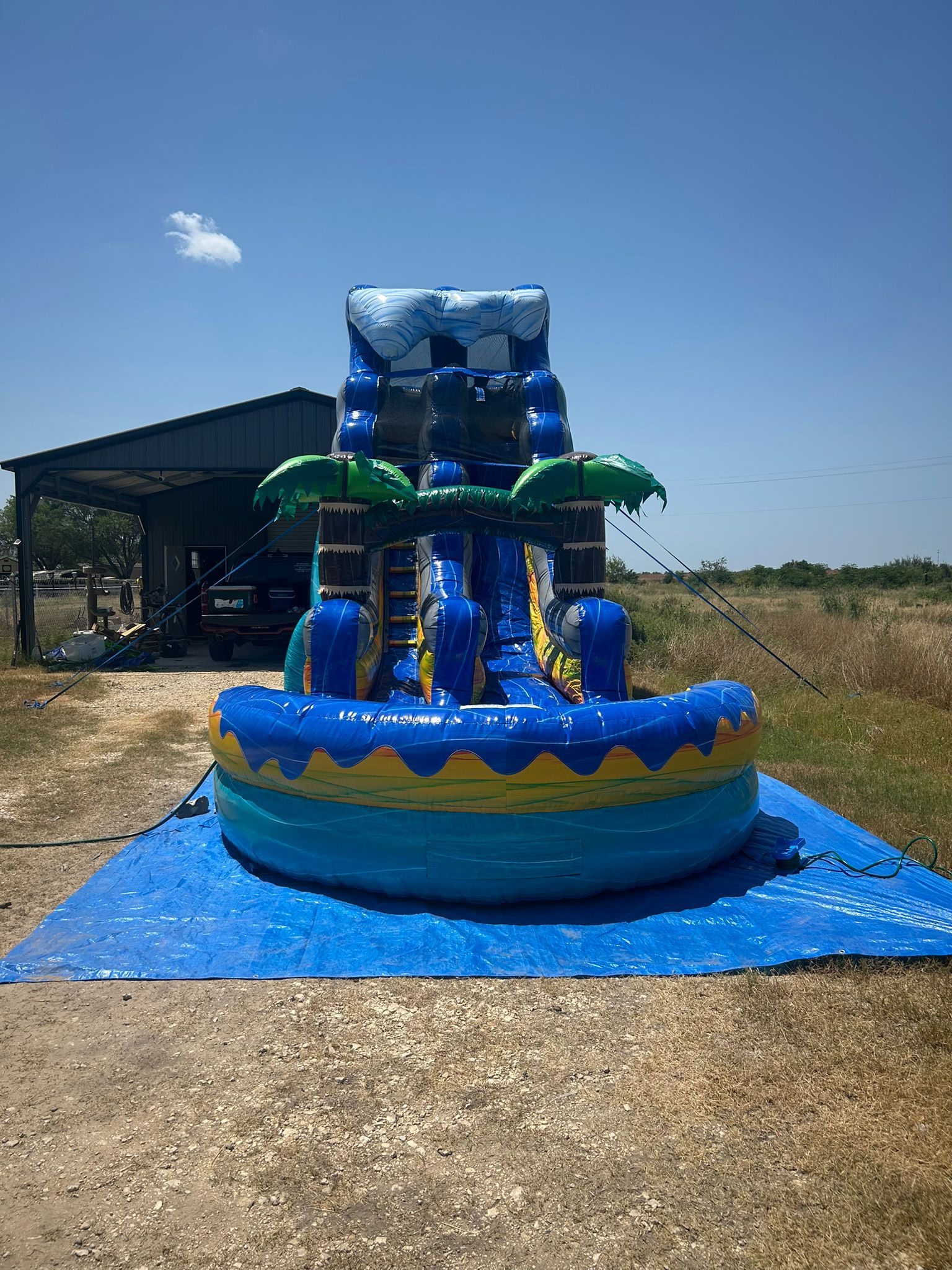 Jamaica Water Slide party rental in San Antonio, TX
