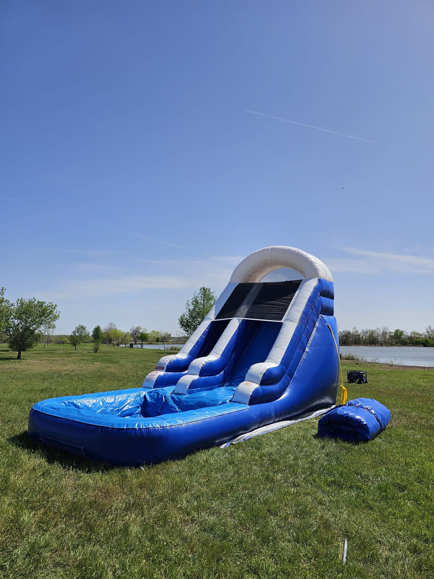 Blue Water Slide party rental in San Antonio, TX