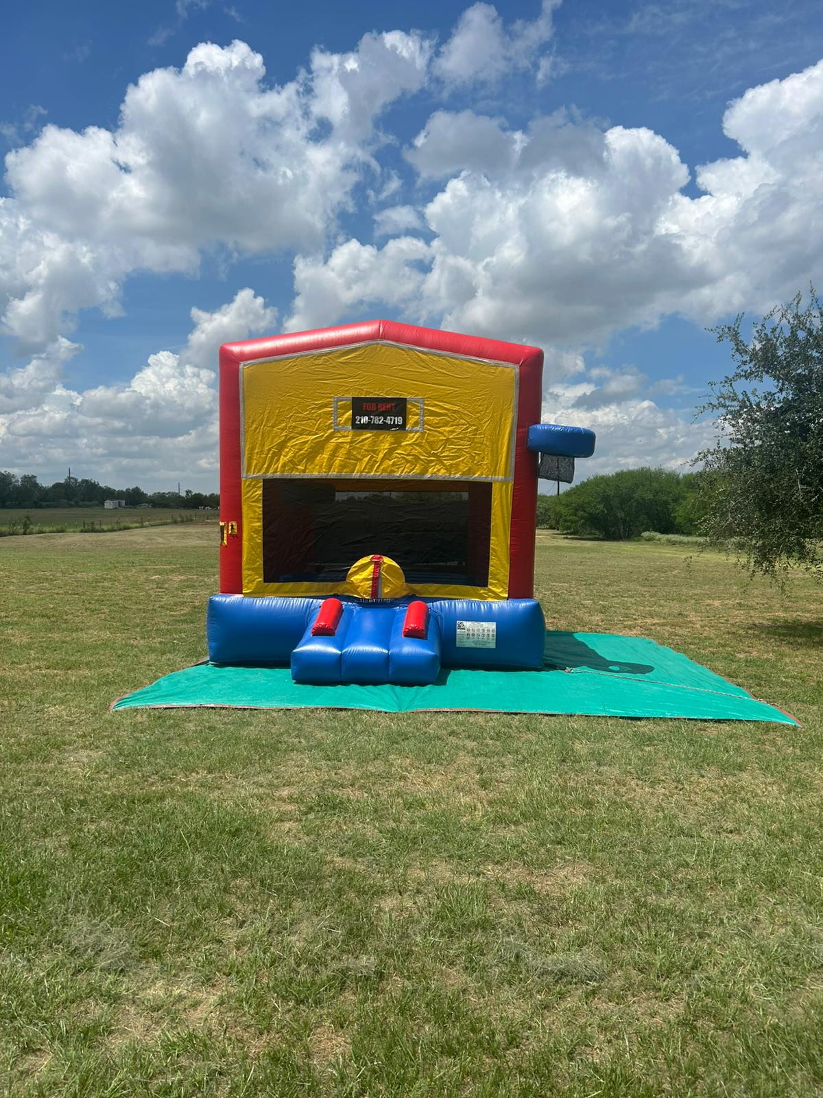 Basket Bouncy House party rental in San Antonio, TX