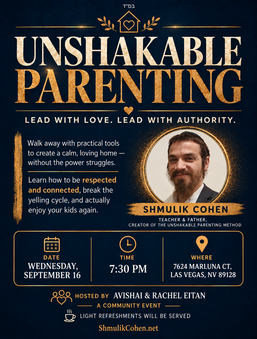 September 16 workshop flyer
