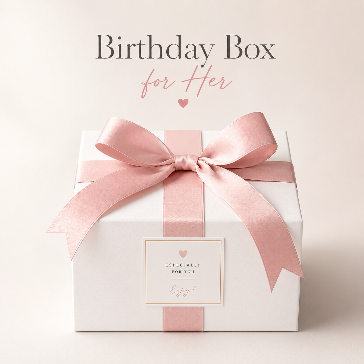 Birthday Box for Her gift box from the MontCo Insider store