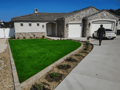 Artificial Turf Installation in Ramona