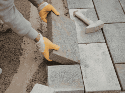 Poway Paver Installation