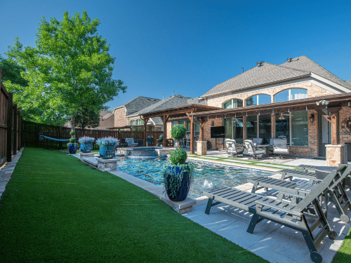 Poway Artificial Turf Installation