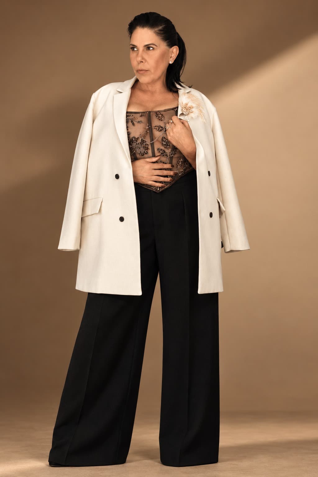 Daniela Claure, diseñadora de modas y docente de corsetería