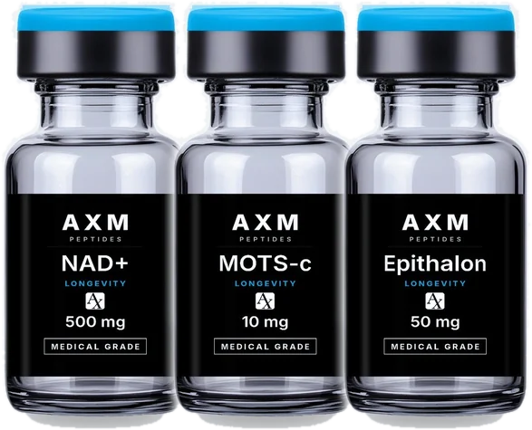 Longevity Program: NAD+ 500mg + MOTS-c 10mg + Epithalon 50mg