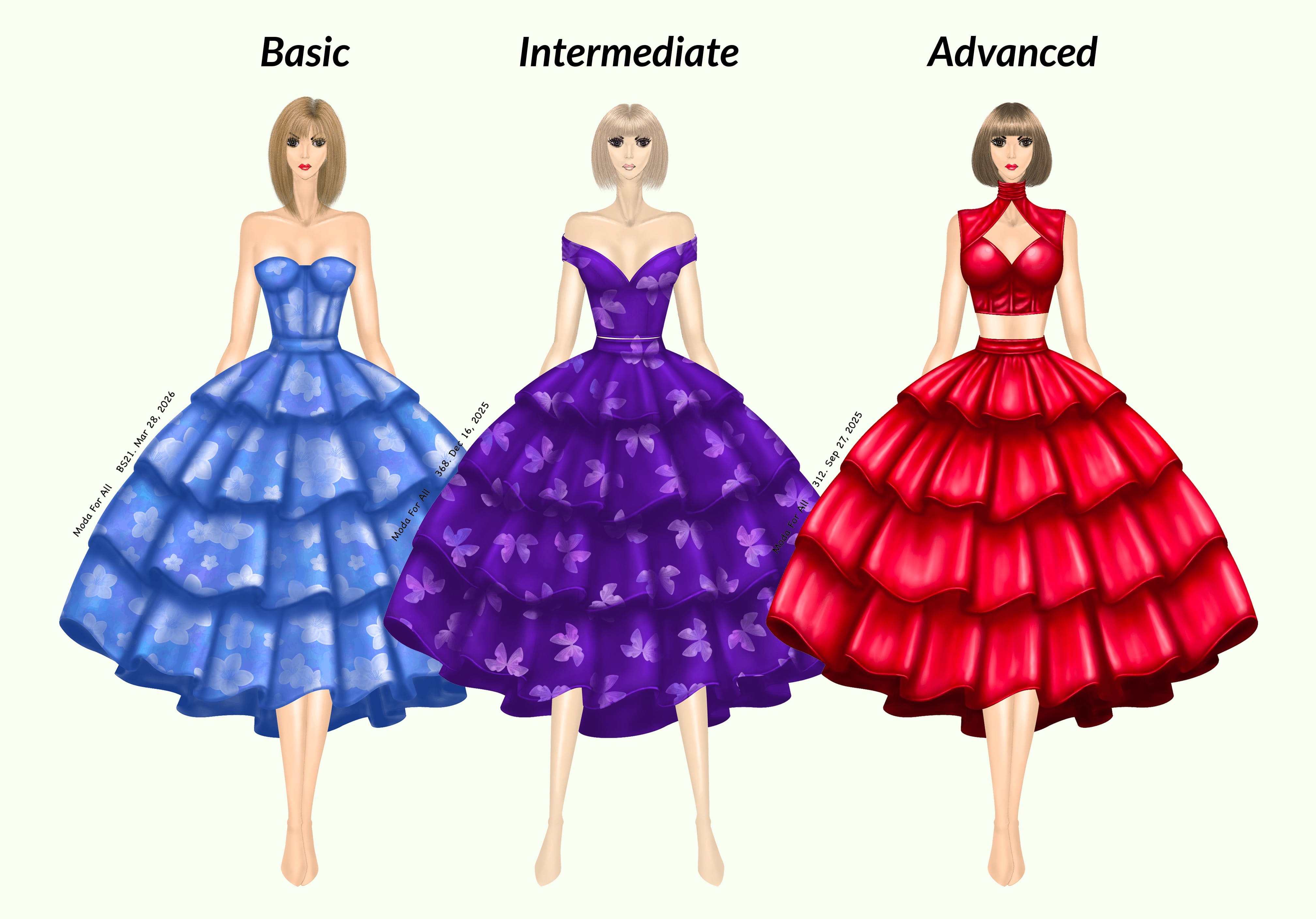 You practiced fashion illustration for months... and they still look like this. You're doing everything right — and it's still not working.