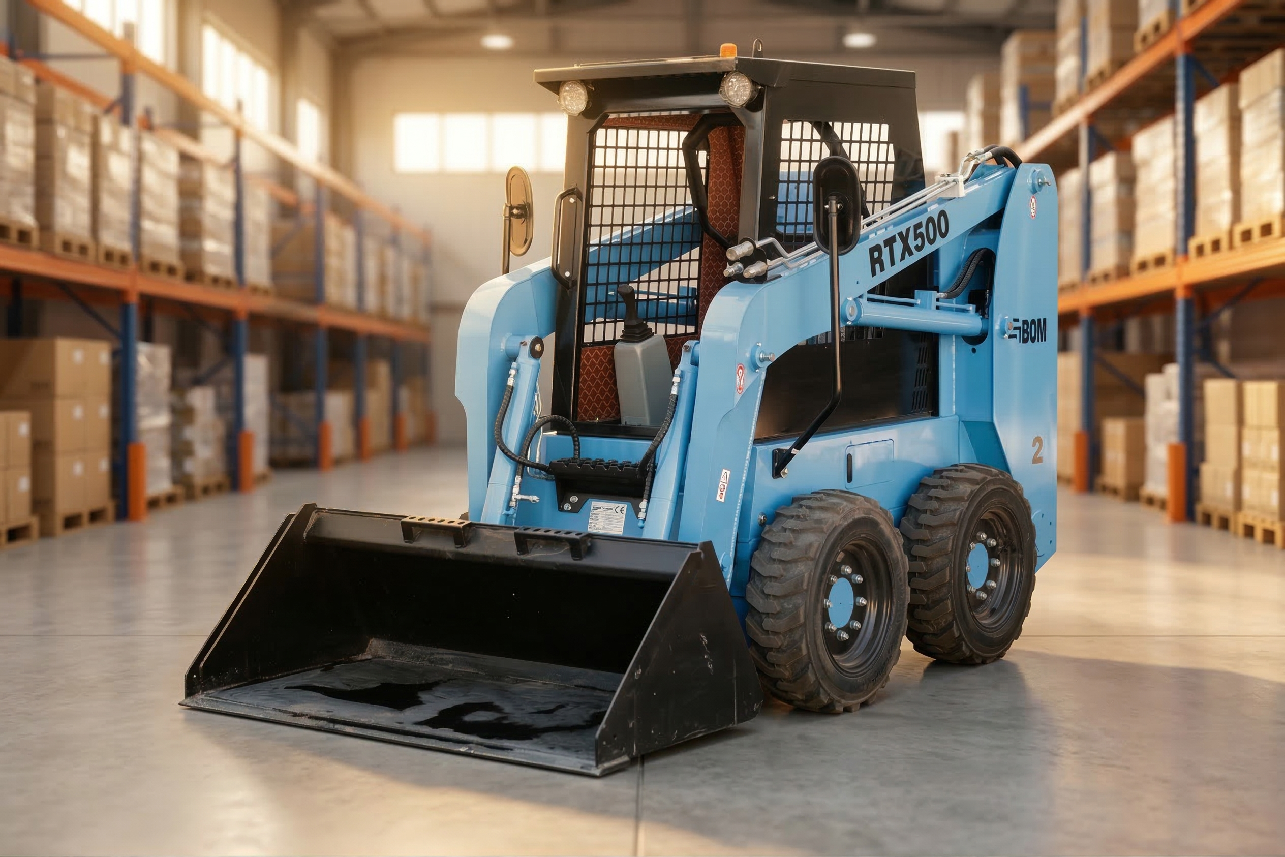 Minicargador GBOM para construcción en Hermosillo Sonora