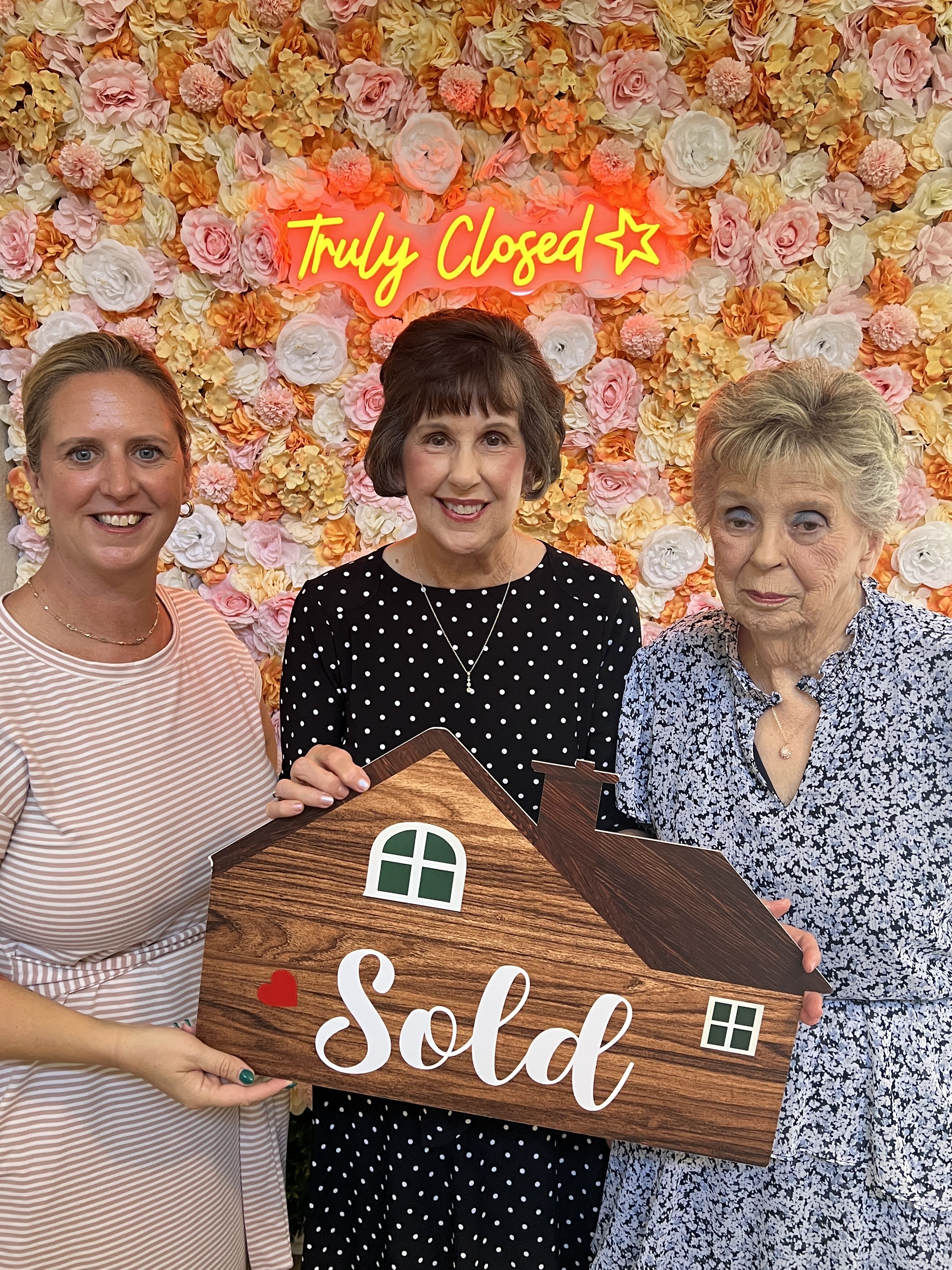 Julie and Nancy at their closing