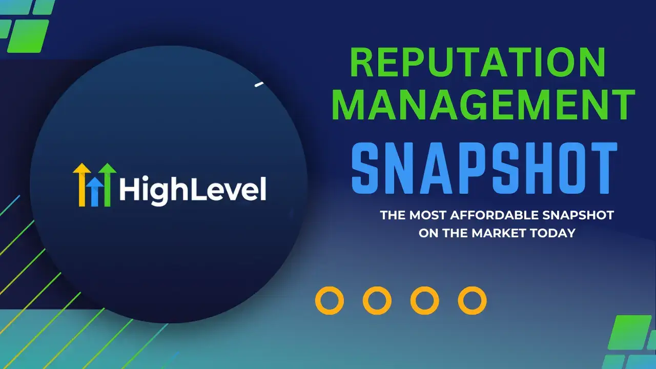 Go High Levle 360 Reputation Management snapsho label