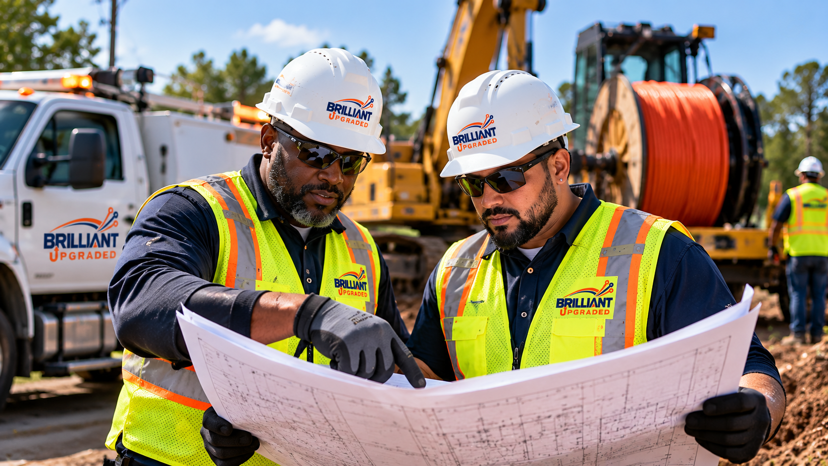 Supervisors reviewing network plans