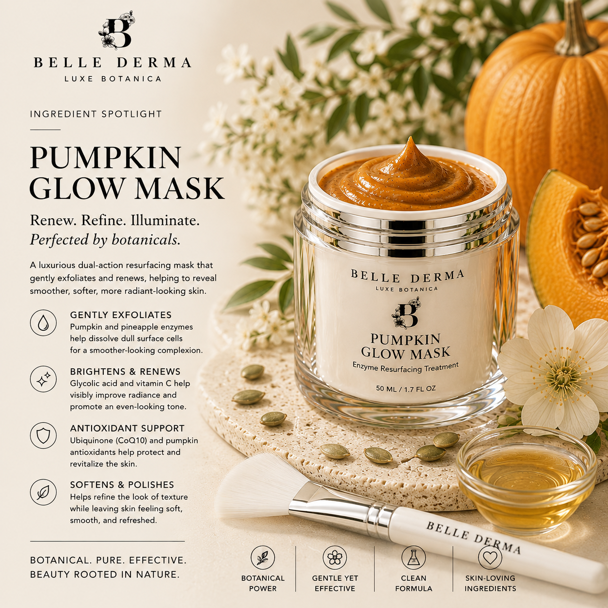 Pumpkin Glow Mask · Ingredient Detail