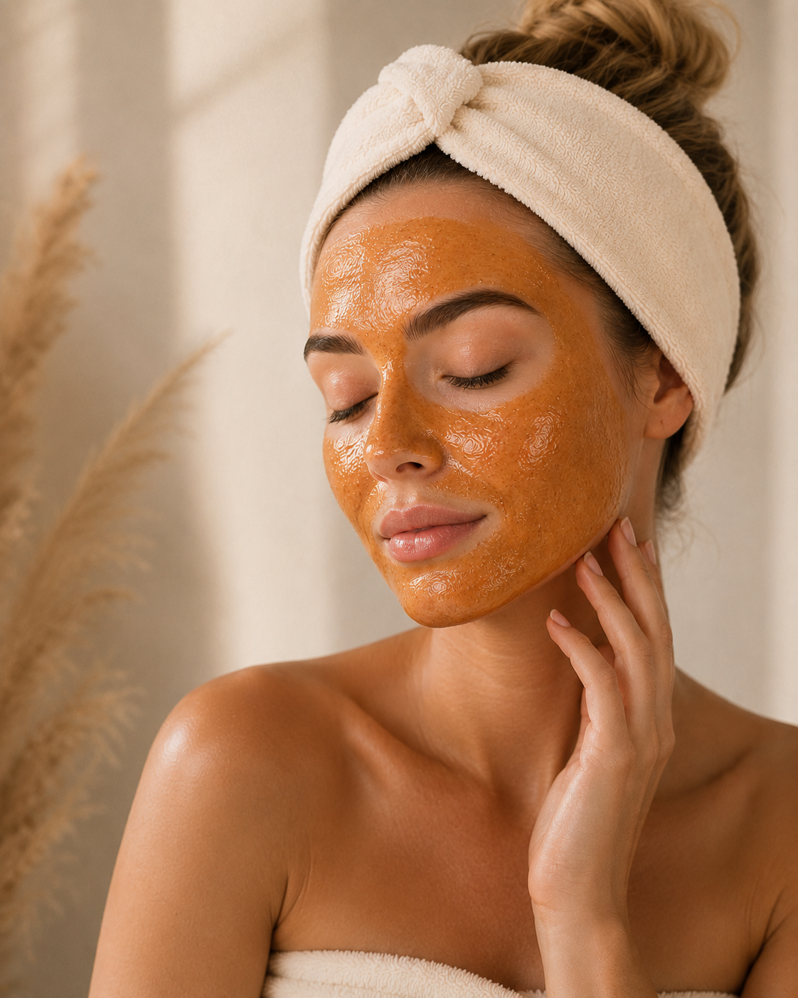 Pumpkin Glow Mask · Texture Study