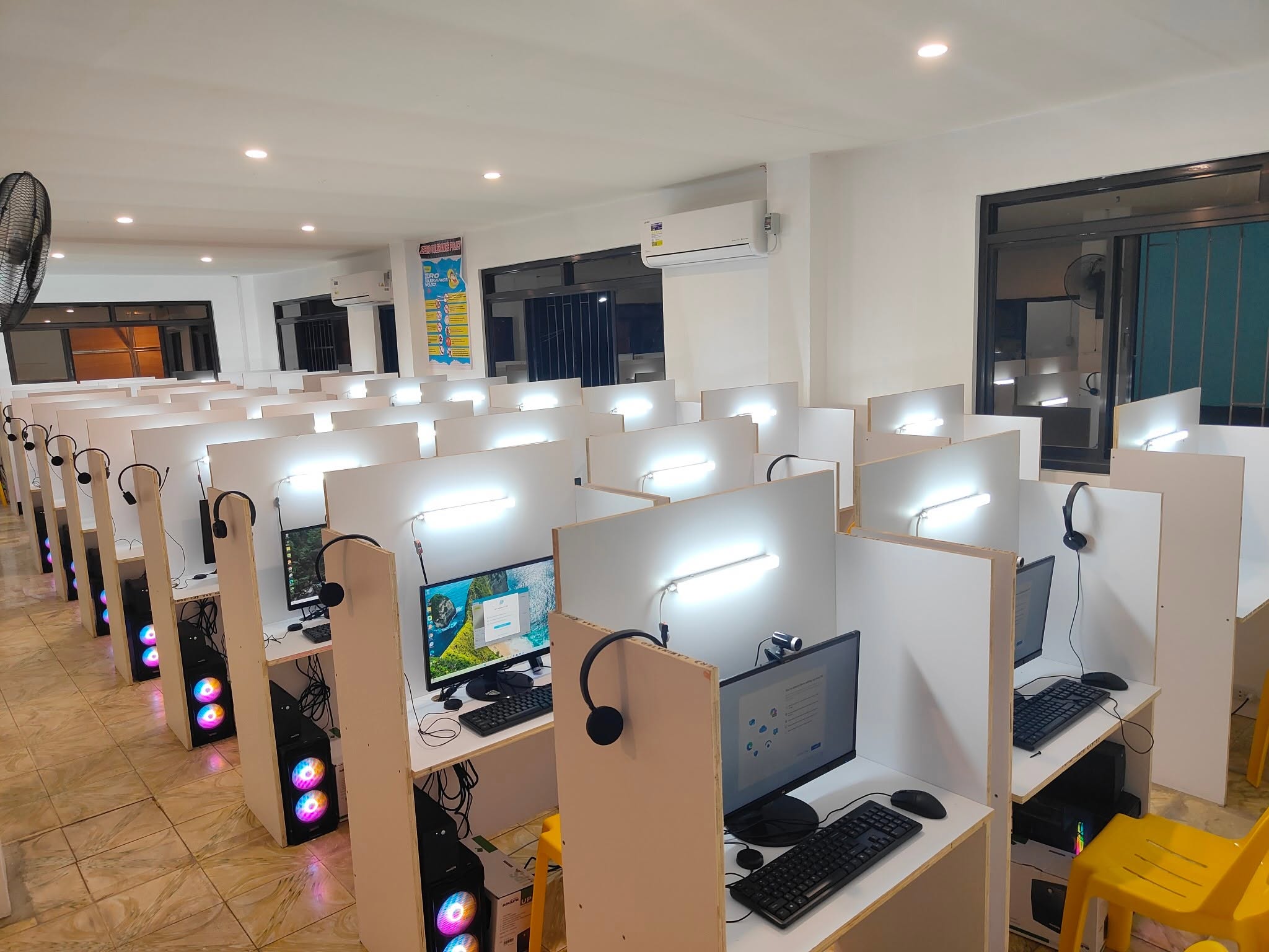 Equipment provision at Netspeak