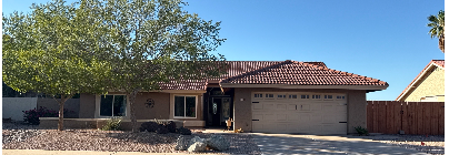 Vacant single-story Queen Creek home with tile roof