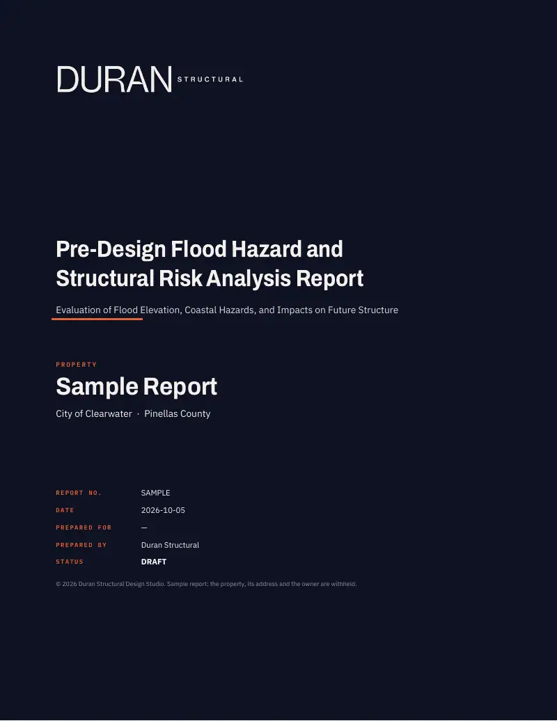 Cover of the Sample Report