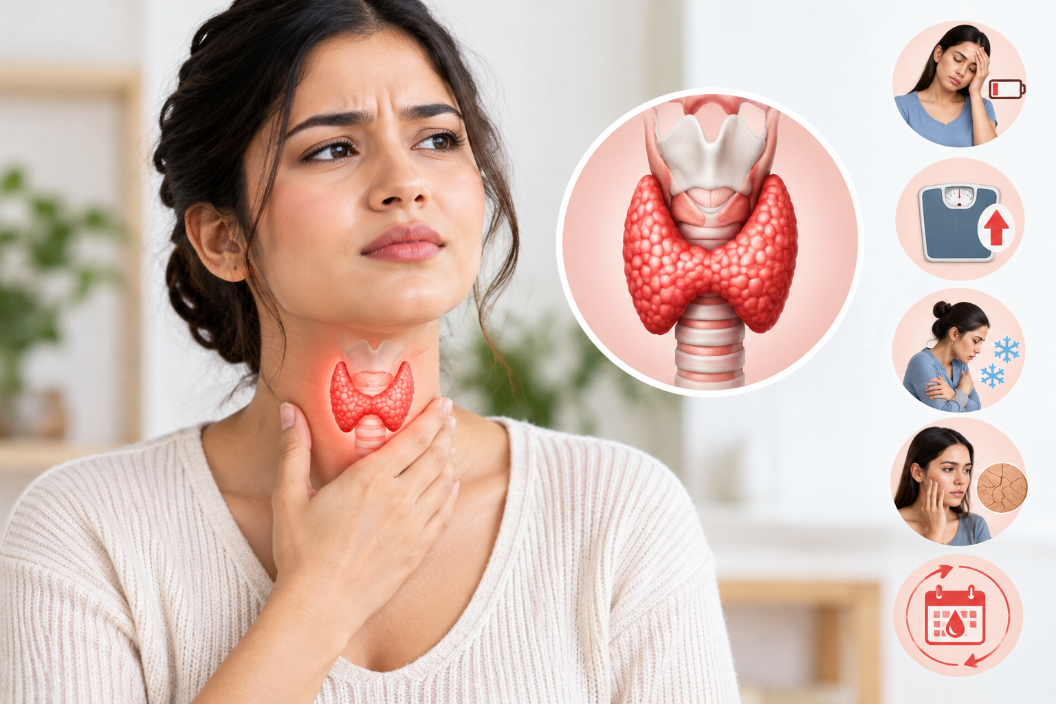 Thyroid issue warning sign