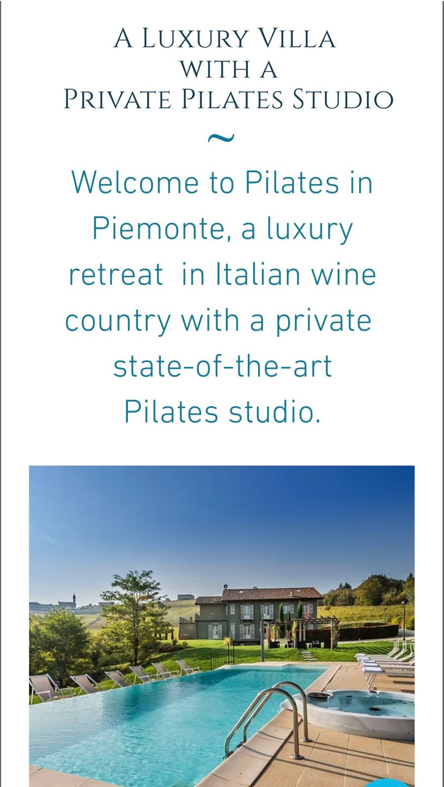 Italy retreat villa