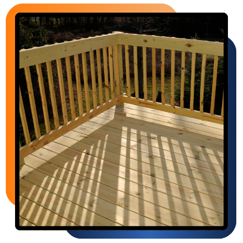Deck repair and rebuild improving safety and outdoor comfort