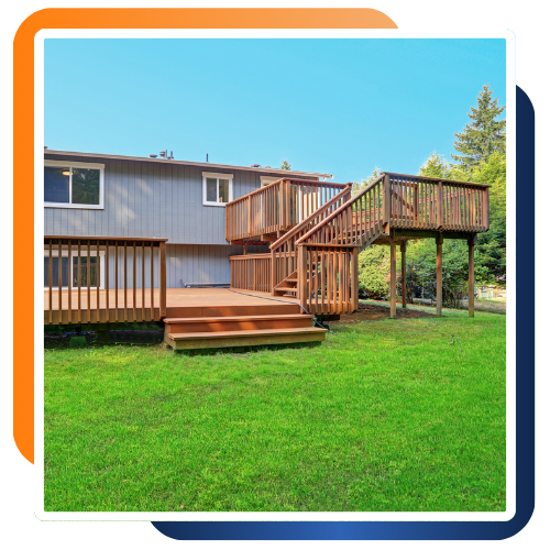 Backyard deck upgrade built for comfort at a Towson home