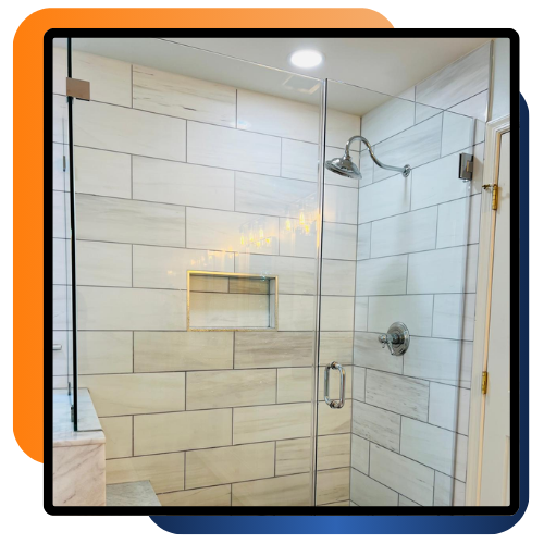 Fresh bathroom flooring upgrade with clean and lasting style
