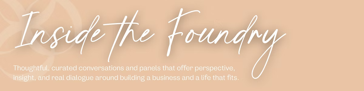 Inside the Foundry event banner