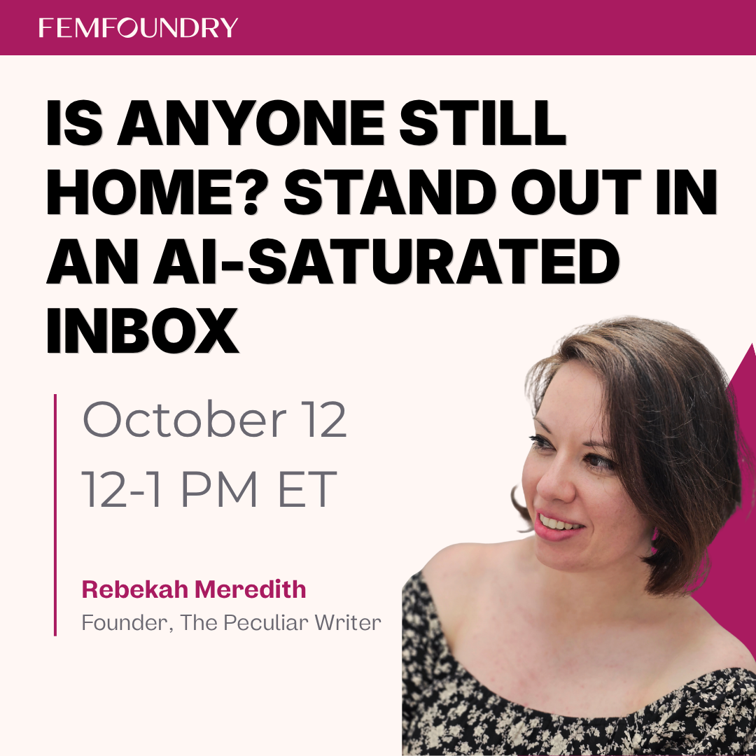 Is Anyone Still Home? Stand Out in an AI-Saturated Inbox with Rebekah Meredith