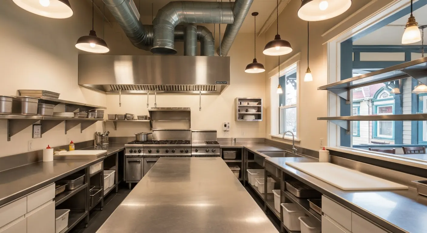 Commercial kitchen renovation
