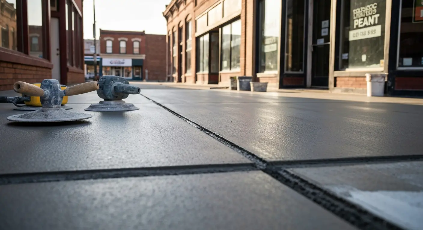 Concrete repair work