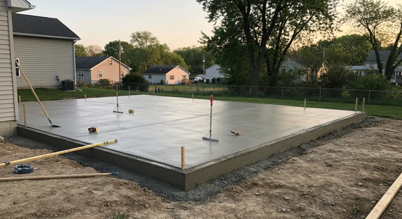 Foundation and structural concrete