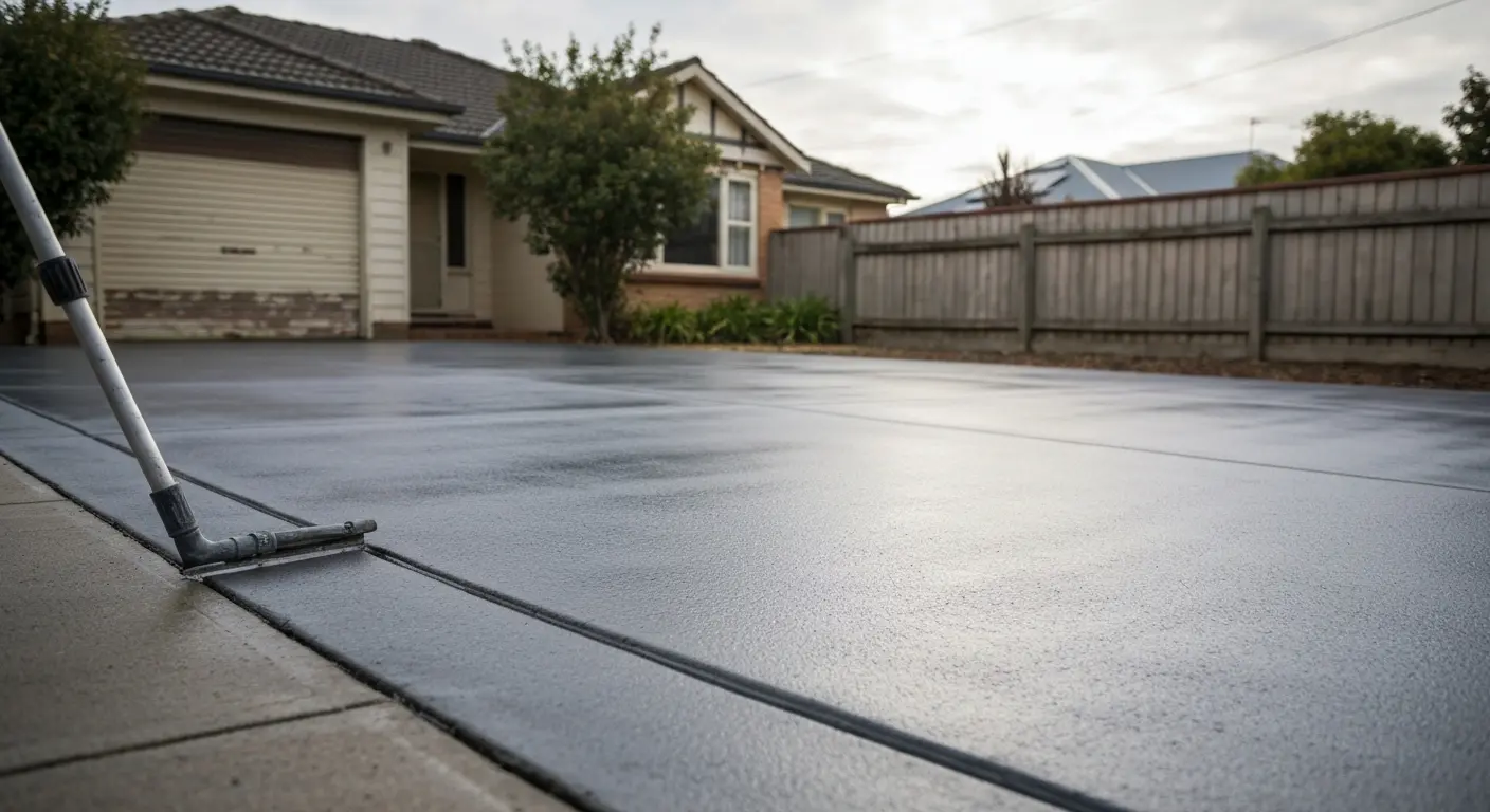 Concrete sealing and repair service