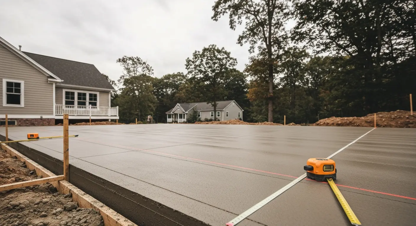 Foundation and slab work