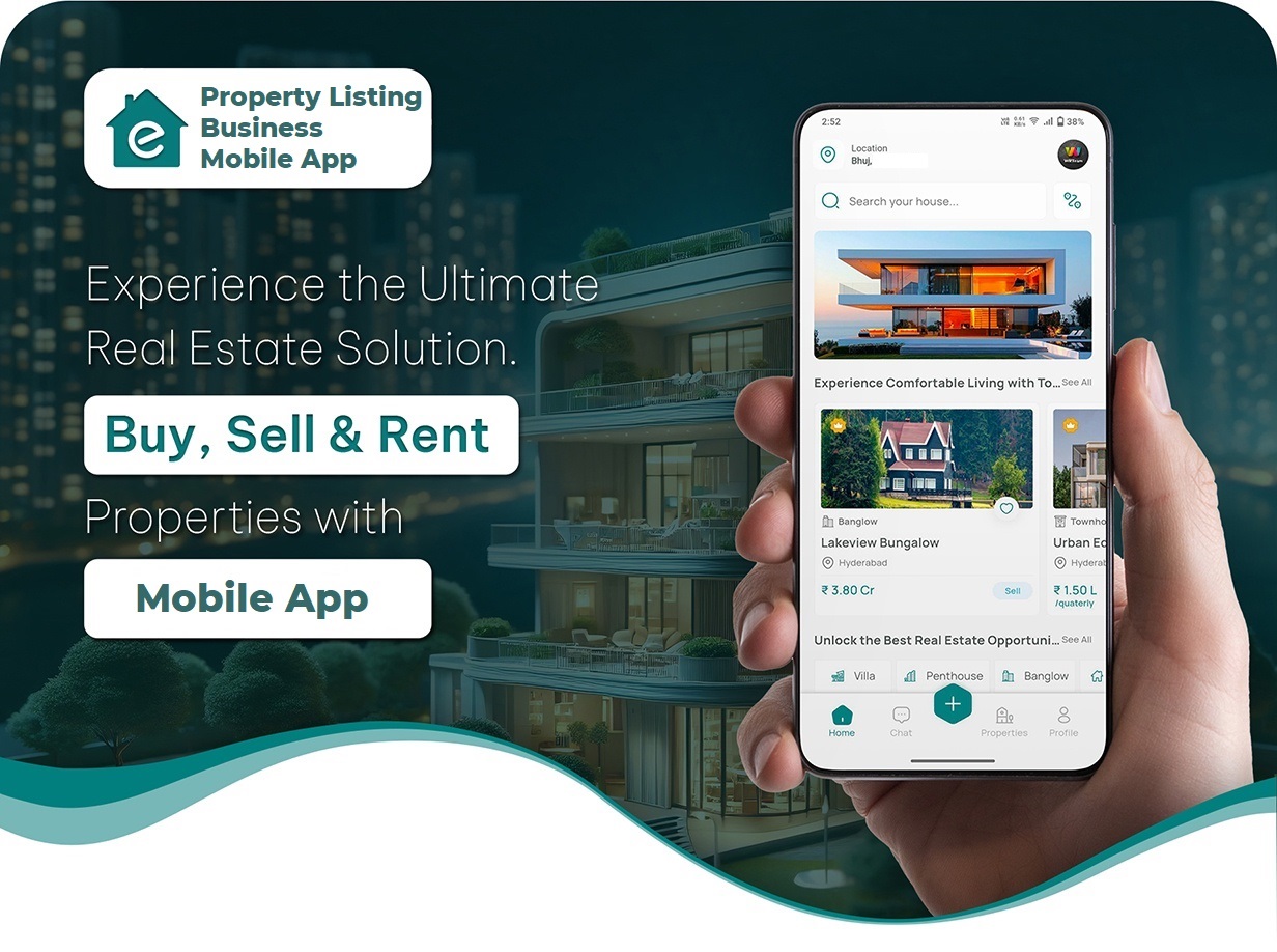 Real estate platform app overview