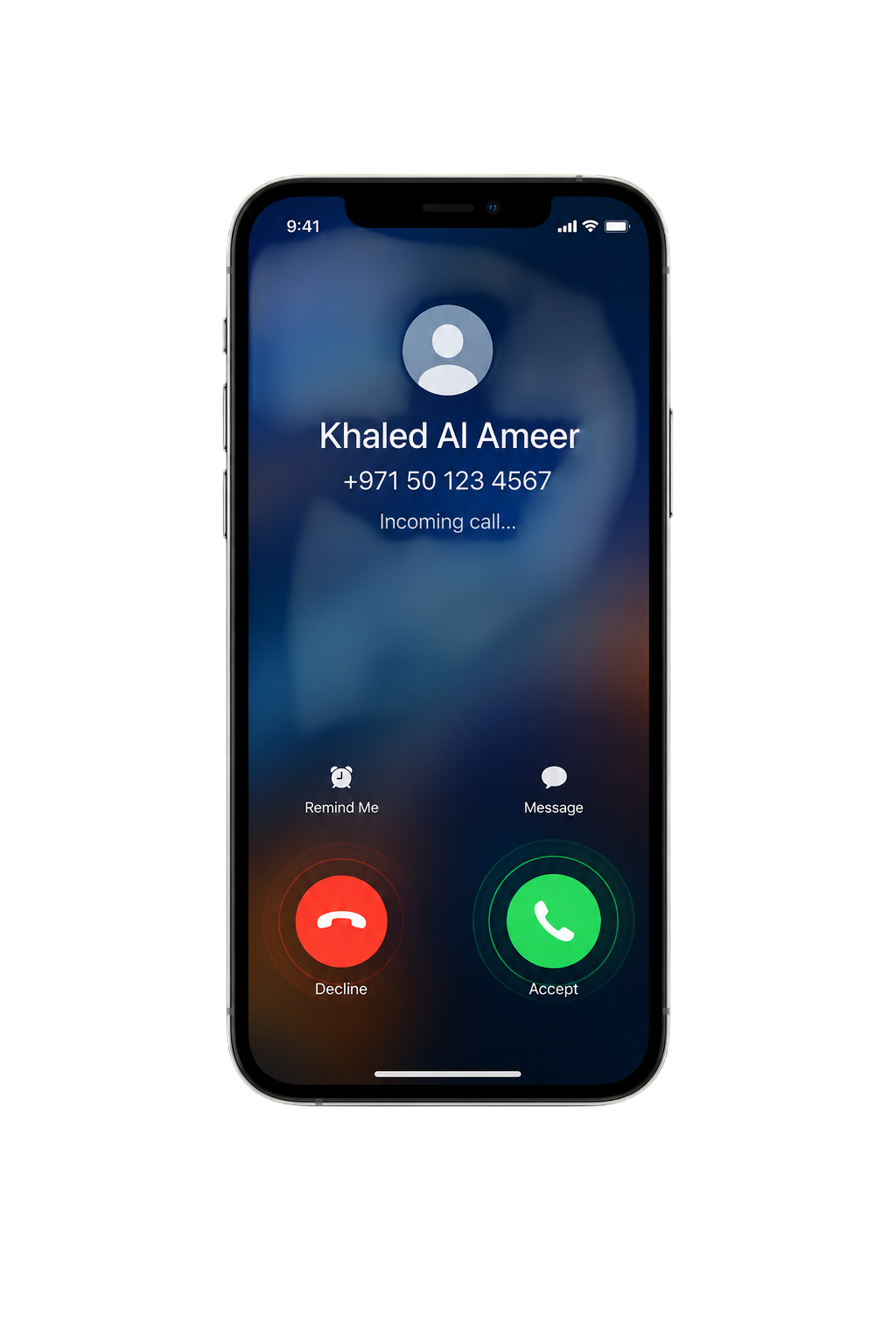 Inbound Call AI Agent — visual concept