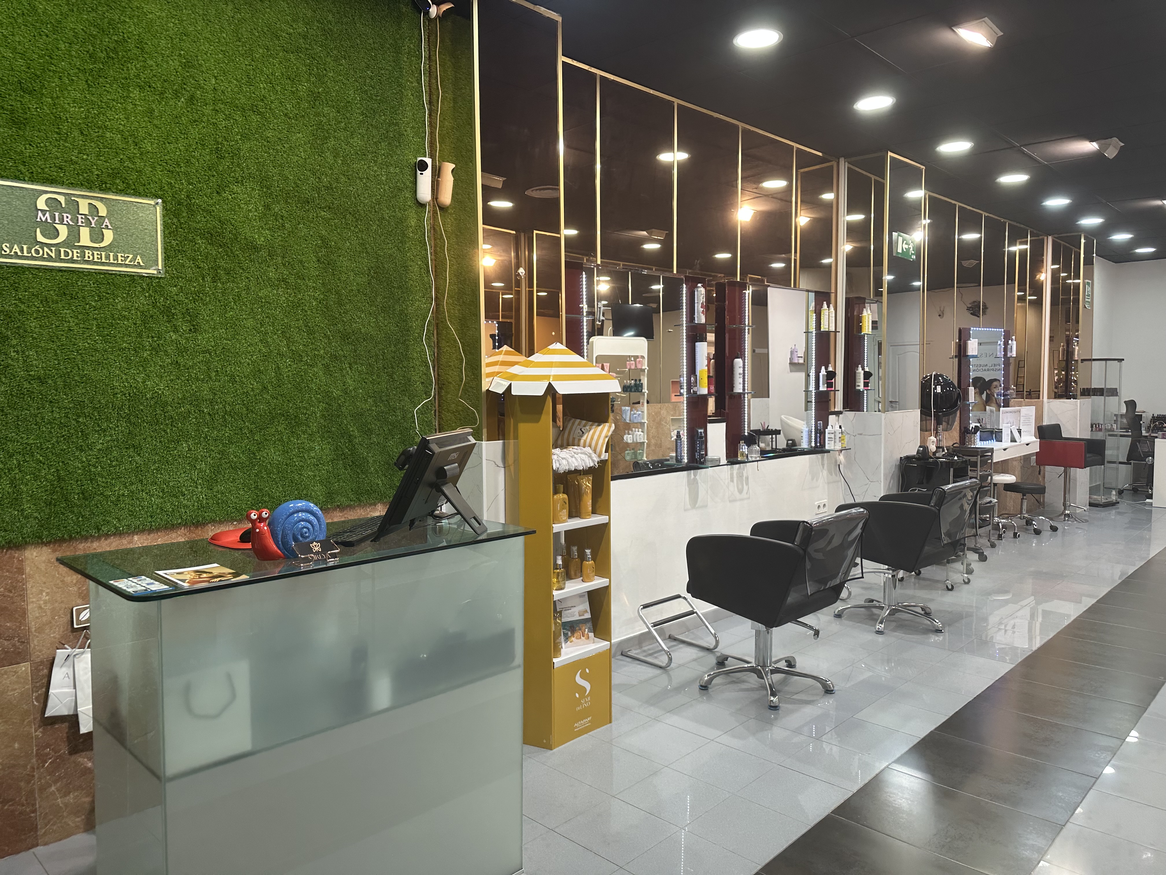 Zona tratamientos Salón Mireya