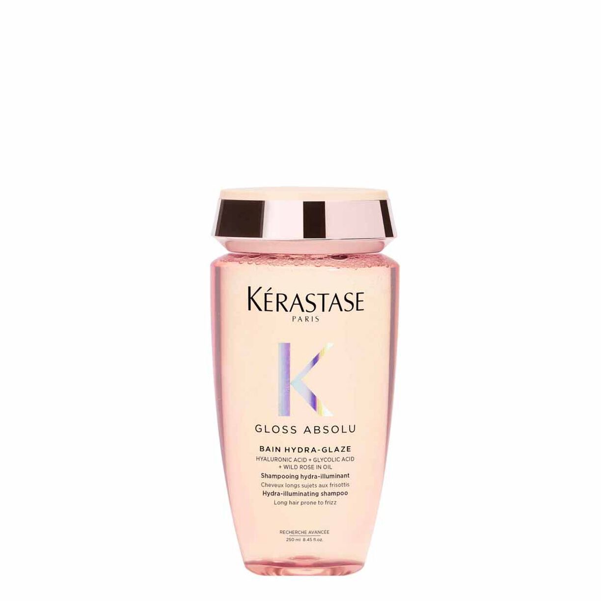 Kerastase Gloss Absolu shine and gloss enhancing shampoo for luminous hair at Charbel Hair Beauty salon in Dubai