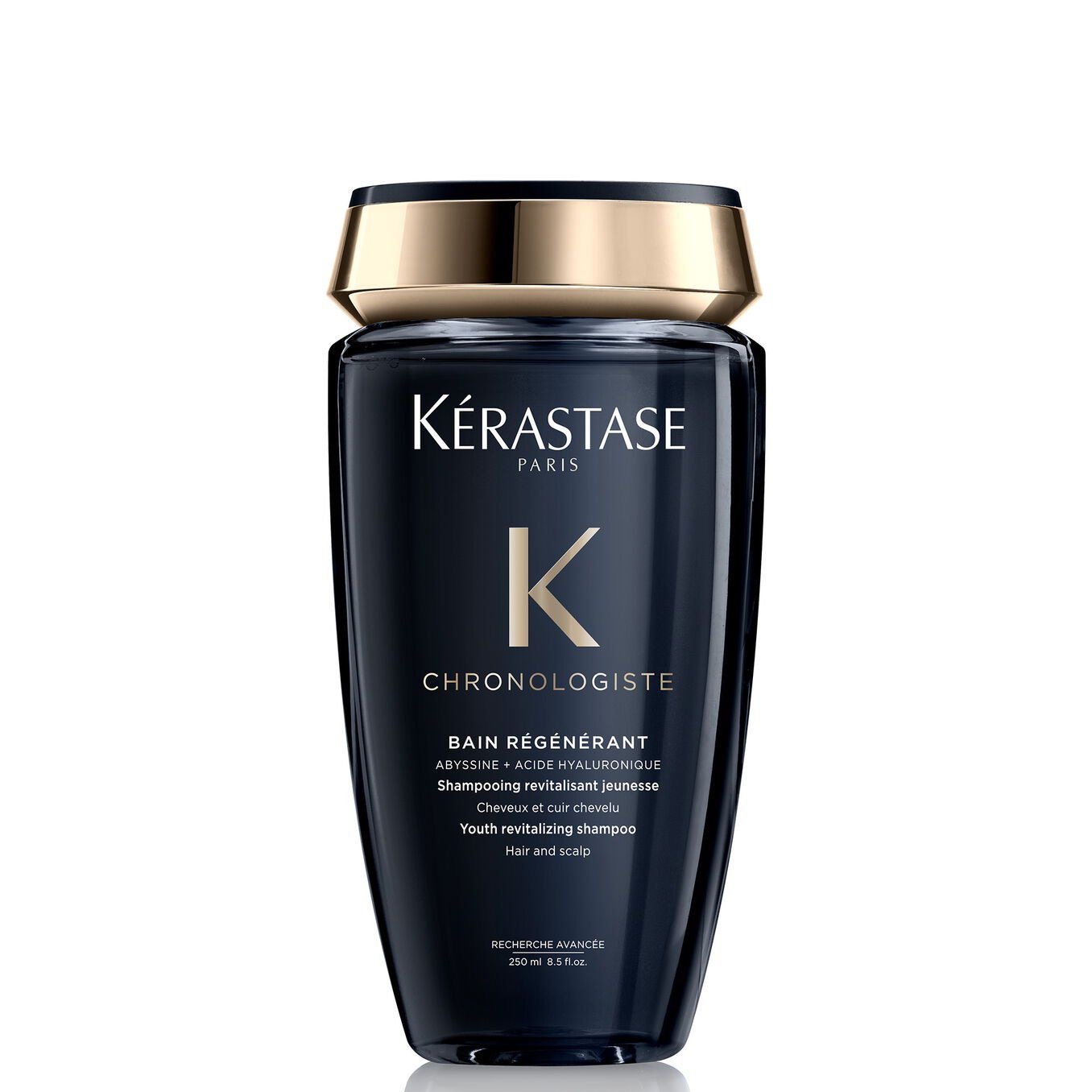 Kerastase revitalizing shampoo bottle with keratin therapy in Dubai