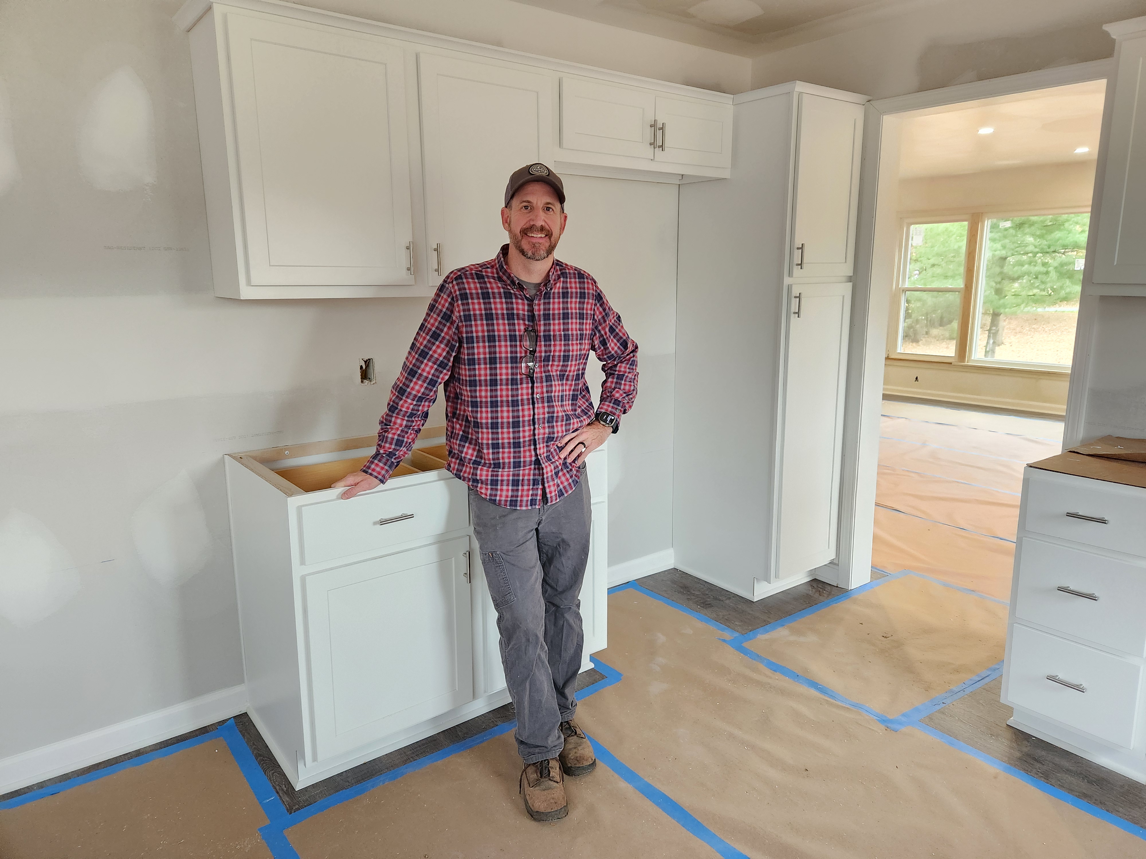 John McCabe on-site at an Ohio project