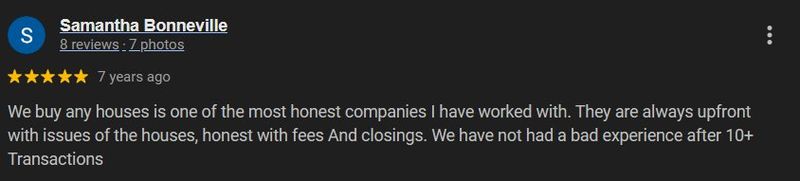 Seller review