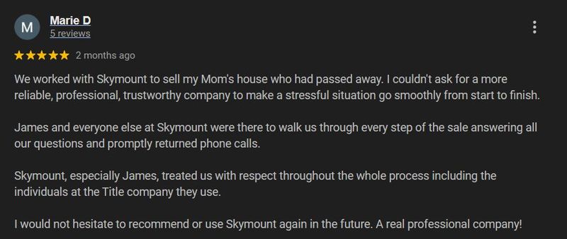 Seller review
