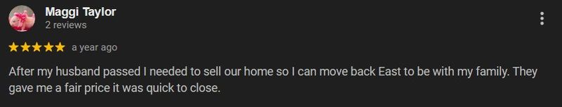 Seller review