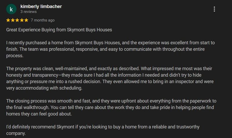 Seller review