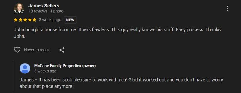 Seller review