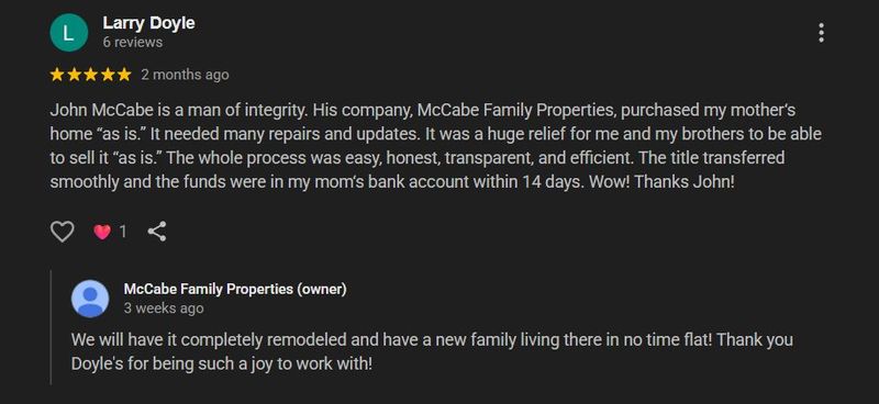 Seller review