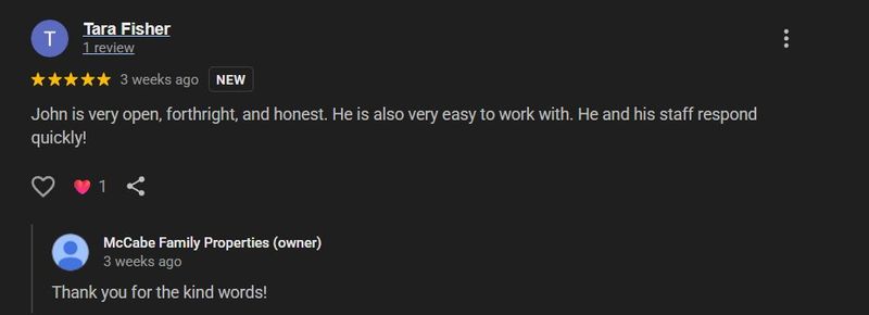 Seller review