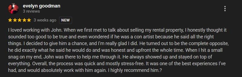 Seller review