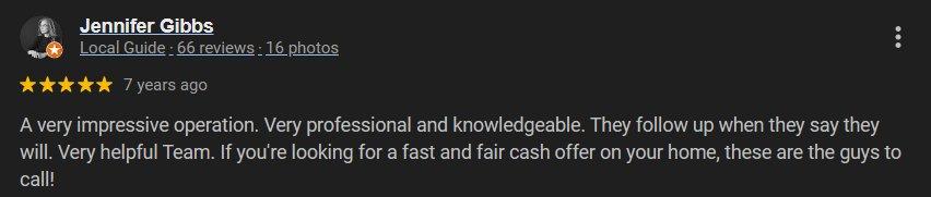Seller review