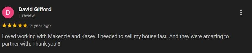 Seller review